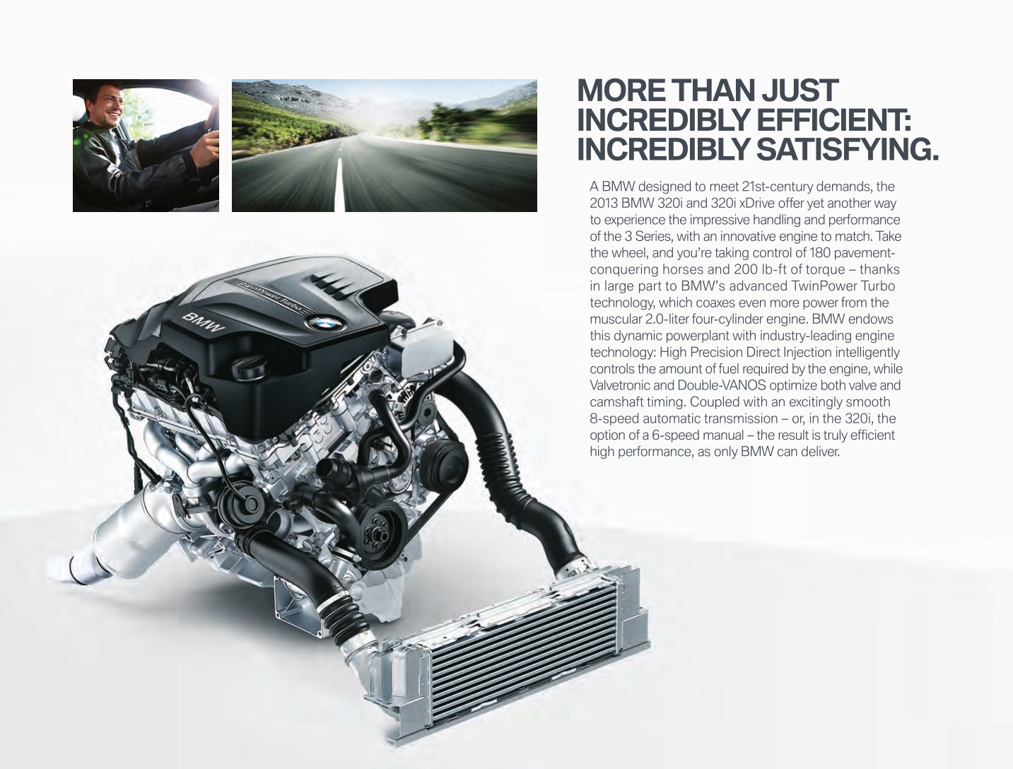 2013 BMW 3-Series Sedan Brochure Page 1